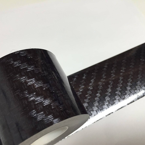 Carbon Fiber Vinyl Tape, Diagonol Style, Automobilqualität, Wähle deine Größe, Klebeband