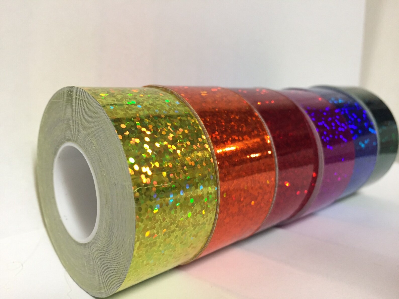 6 rollos glittering sparkle tapes 1 pulgada x 25 pies cada Etsy España