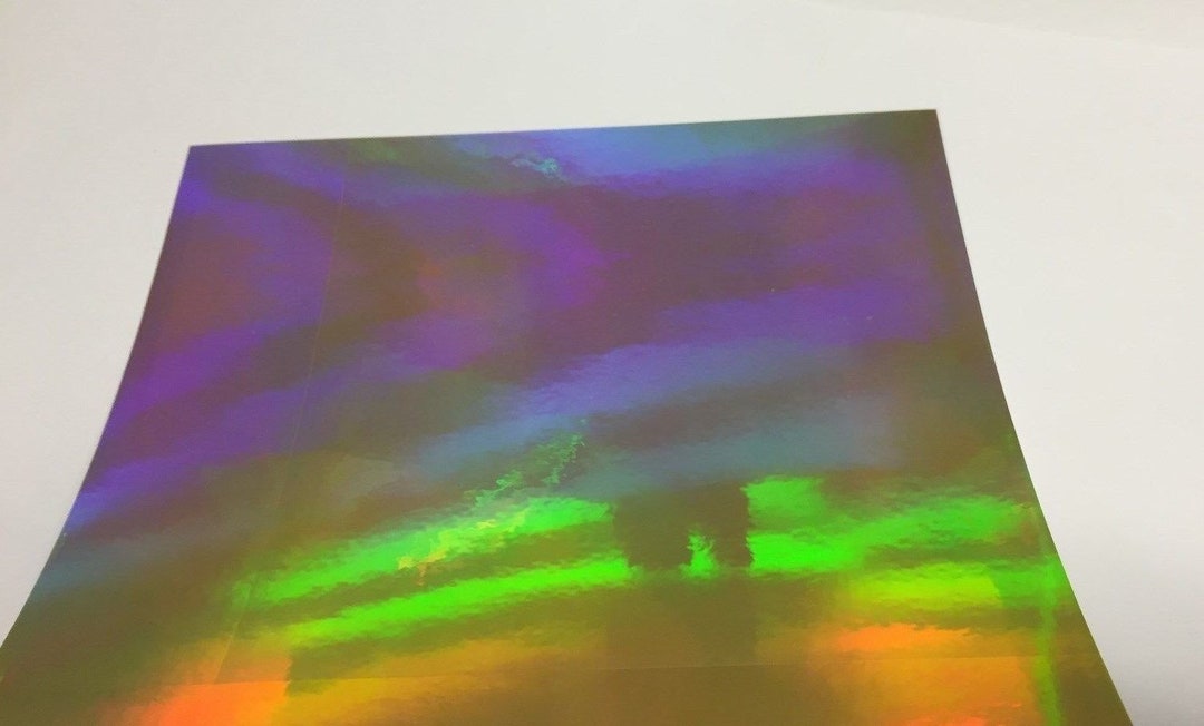 Holographic Prism Tape, Free Shipping for USA, Iridescent Vinyl