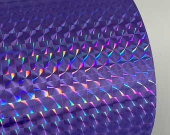 Holographic Prism Sign Vinyl, Free Shipping for USA, Iridescent Vinyl  Mosaic Prism 