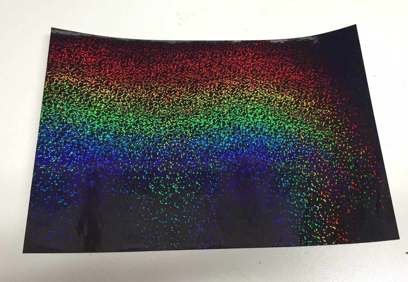 Oilslick / Rainbow Holographic Vinyl 12 x 10 feet, Free Shipping