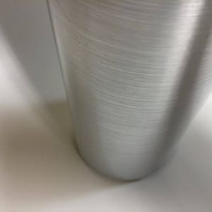 Brushed Aluminum Sign Vinyl, Choose Your Color and Size, Self-adhesive ...