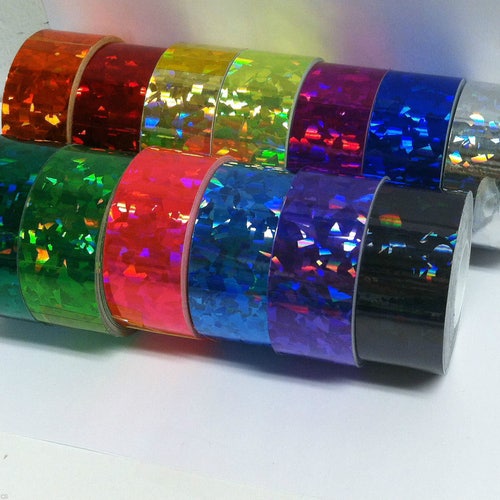 Holokristall Kaleidoskop Holographic Tape Kostenloser | Etsy