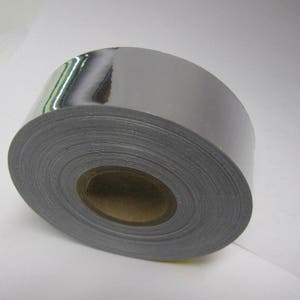 SuperBrite Mylar  Chrome Tape, Sign Vinyl, Near Mirror Finish,