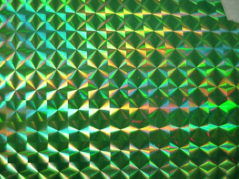 holographic prism sign vinyl free shipping for usa etsy
