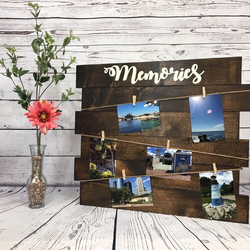 Letter Picture Frame Collage Personalized Collage Picture Etsy