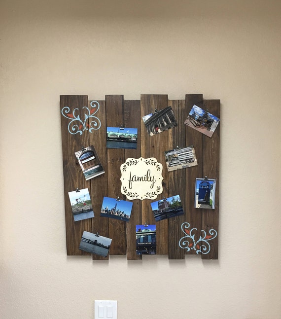 Picture Board Memory board photo board picture collage Etsy