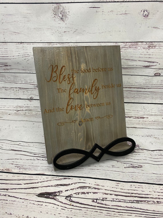 Cookbook holder cookbook stand tablet stand personalized Etsy