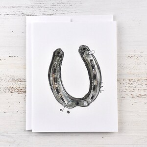 Good Luck - Good Luck Card - Horseshoe