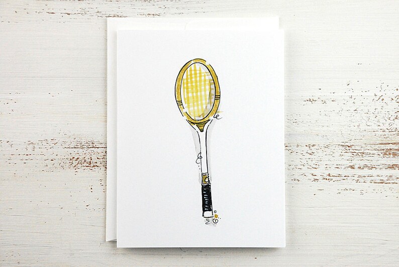 Tennis Cards Tennis Racquet Cards Tennis Lover Cards Cards for Tennis Lovers Bild 3