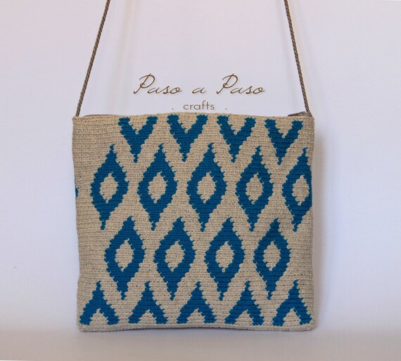 crochet side bag