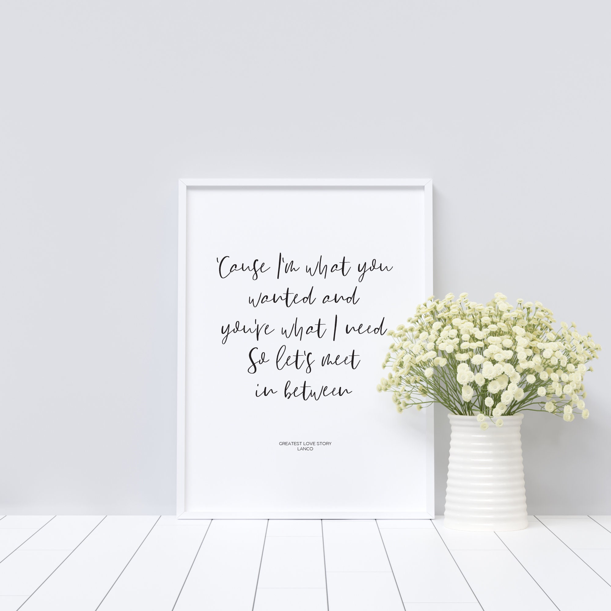 Greatest Love Story Lyrics Lanco Printable Sign Etsy Greatest Love Story Lyrics Lanco Printable Sign Etsy