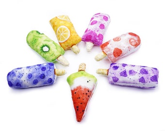 Mari's Fruity Popsicle Pillows