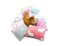 Cosy fleece popcorn pillows/ Guinea pig pillow/hedgehogs pillows/ chinchilla pillows/ rabbit pillow/ ferret pillow product logo
