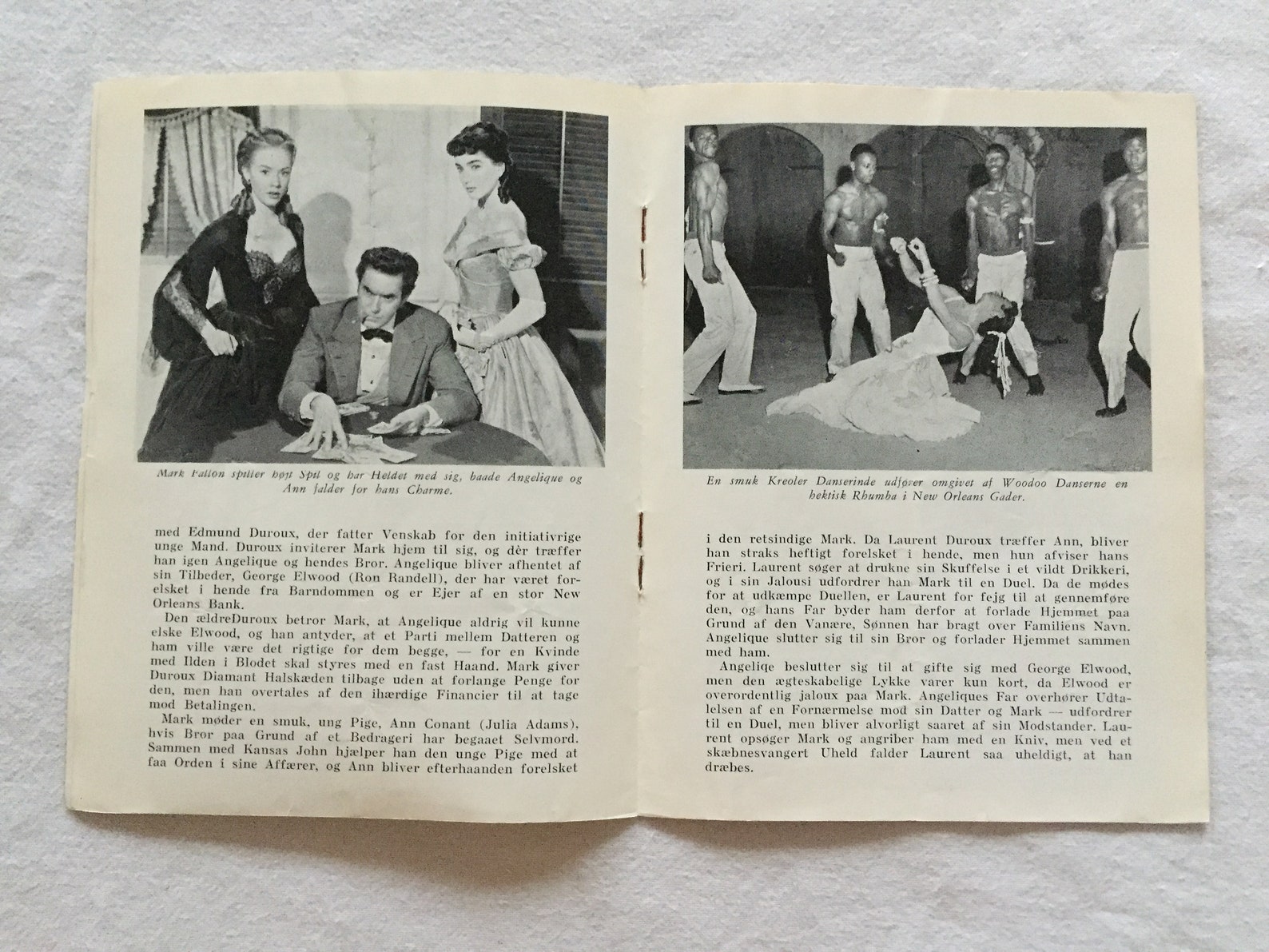 The Mississippi Gambler Tyrone Power Piper Laurie 1953 Old - Etsy UK
