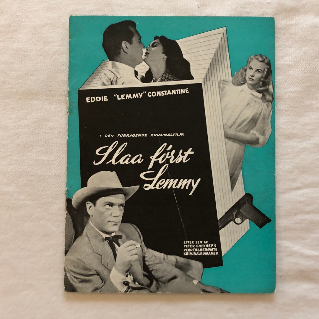 Vous Pigez Eddie Constantine Maria Frau 1955 Vintage Collectible