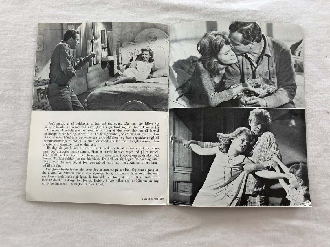 Days of Wine and Roses Jack Lemmon Lee Remick Charles Bickford Etsy