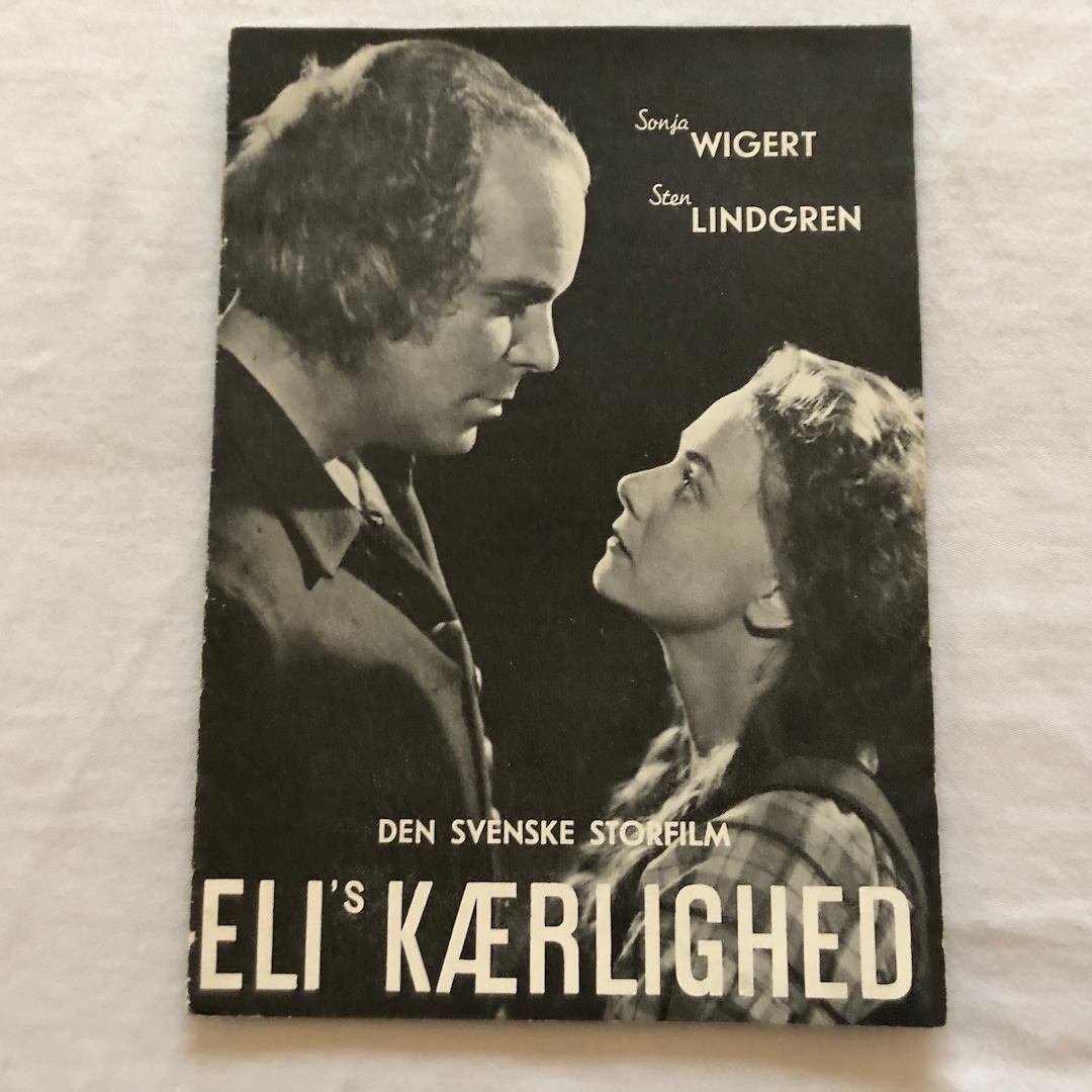 Eli Sjursdotter Sonja Wigert Ingjald Haaland Sten Lindgren - Etsy UK