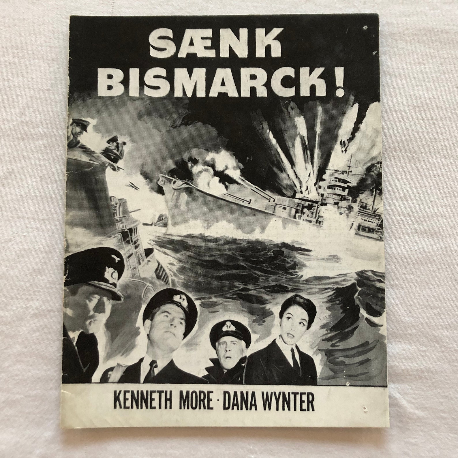 Sink the Bismarck Kenneth More Dana Wynter Carl Möhner 1960 Collectible