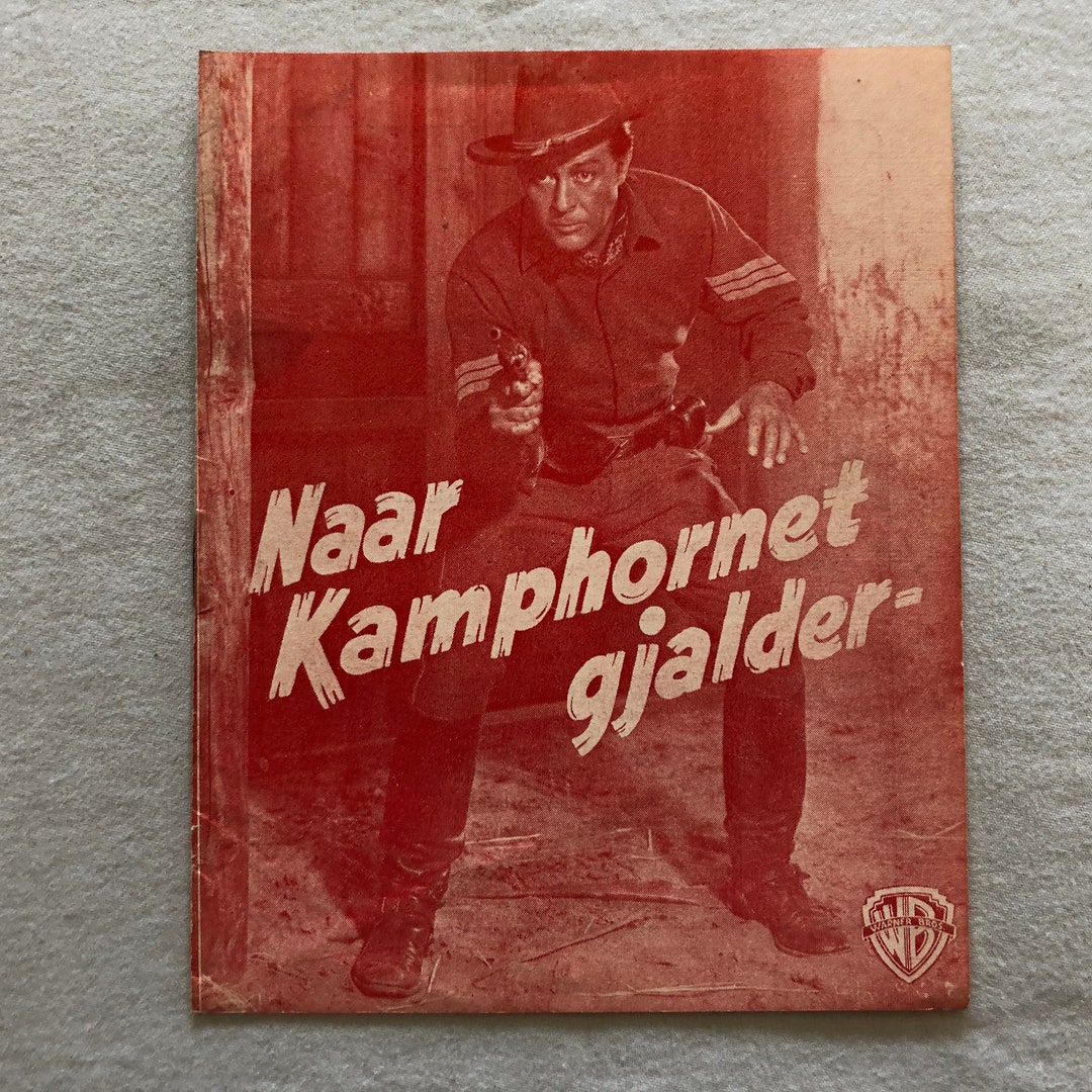 Bugles in the Afternoon Ray Millan Helena Carter 1952 Old Etsy