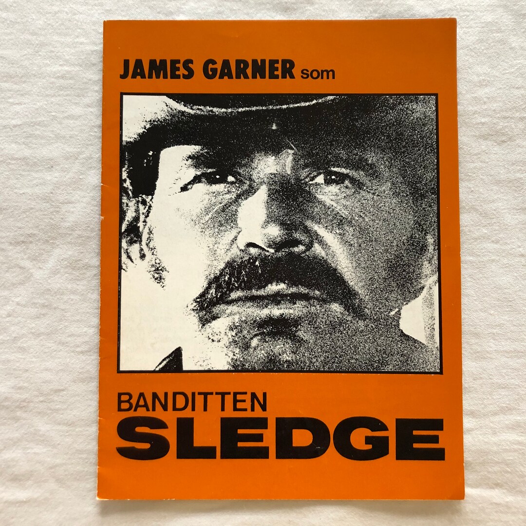 A Man Called Sledge James Garner Dennis Weaver 1970 Vintage Collectible