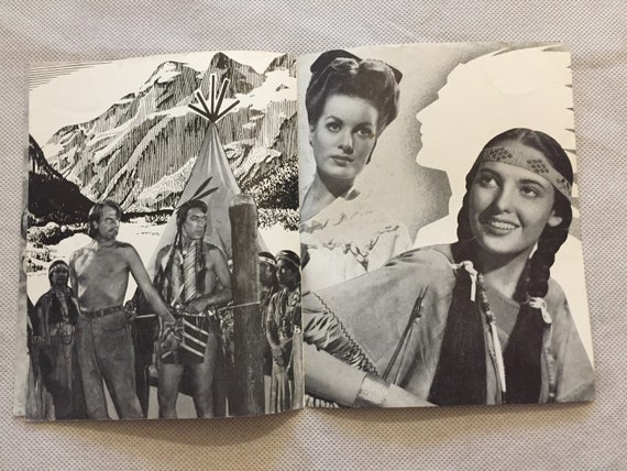 Buffalo Bill Joel McCrea Maureen O'Hara Linda Darnell vintage 1944  Souvenirs de collection Théâtre de cinéma danois Souvenir Programme  original - Etsy France