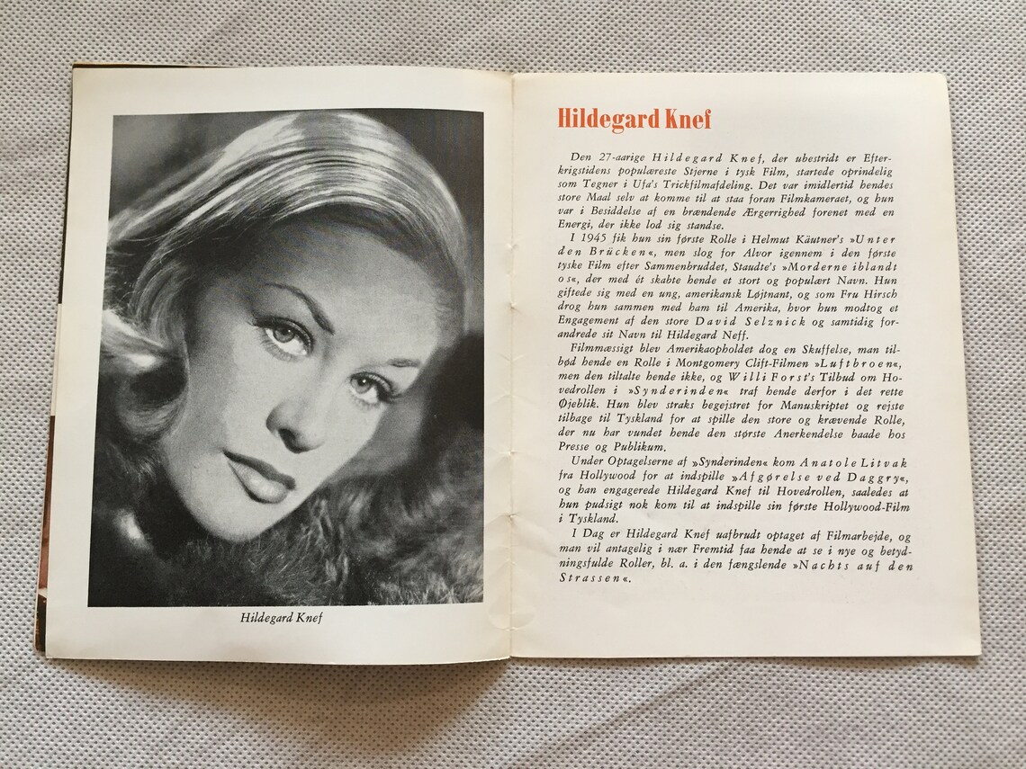 Die Sünderin Hildegard Knef Gustav Fröhlich