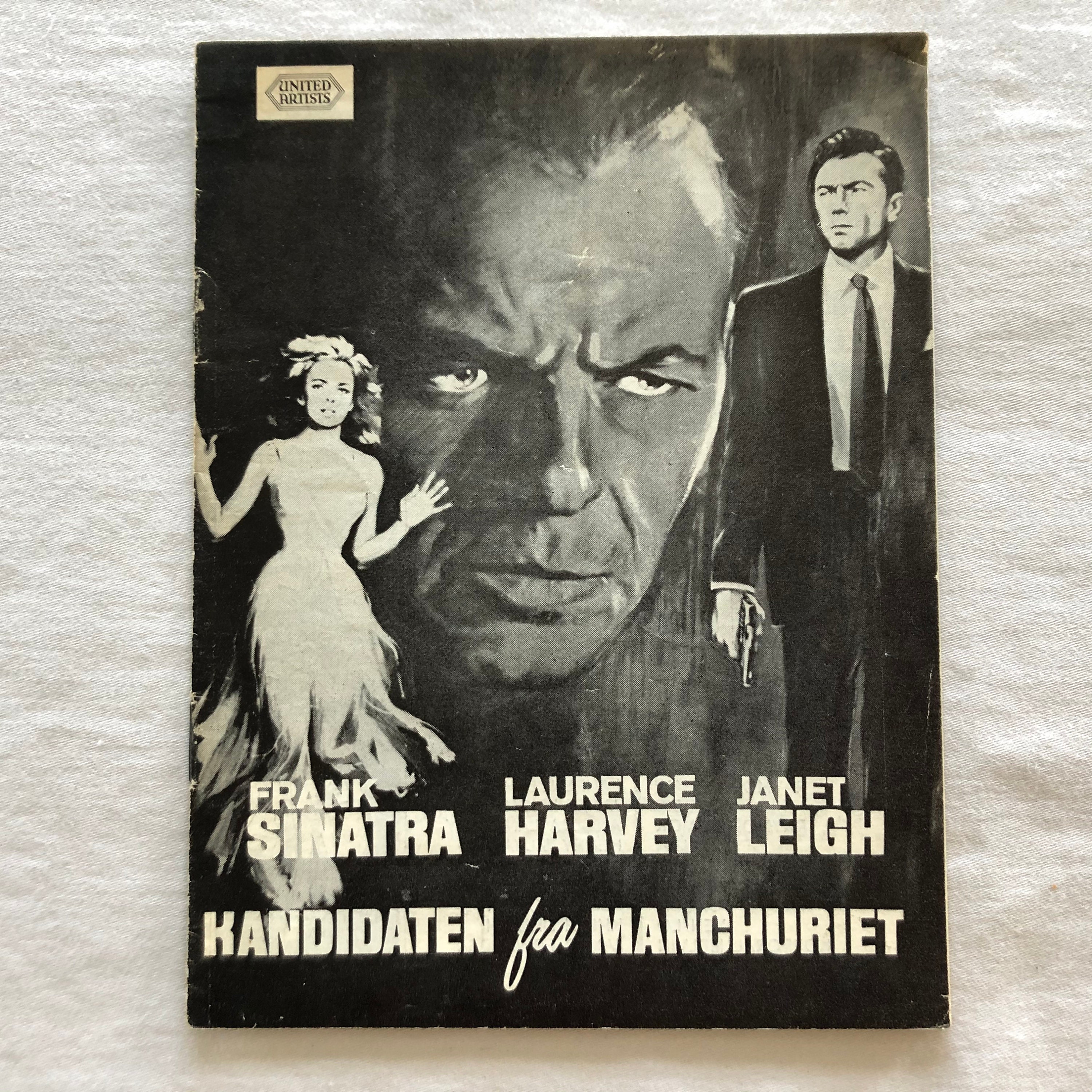The Manchurian Candidate Frank Sinatra Laurence Harvey 1962 Etsy Singapore
