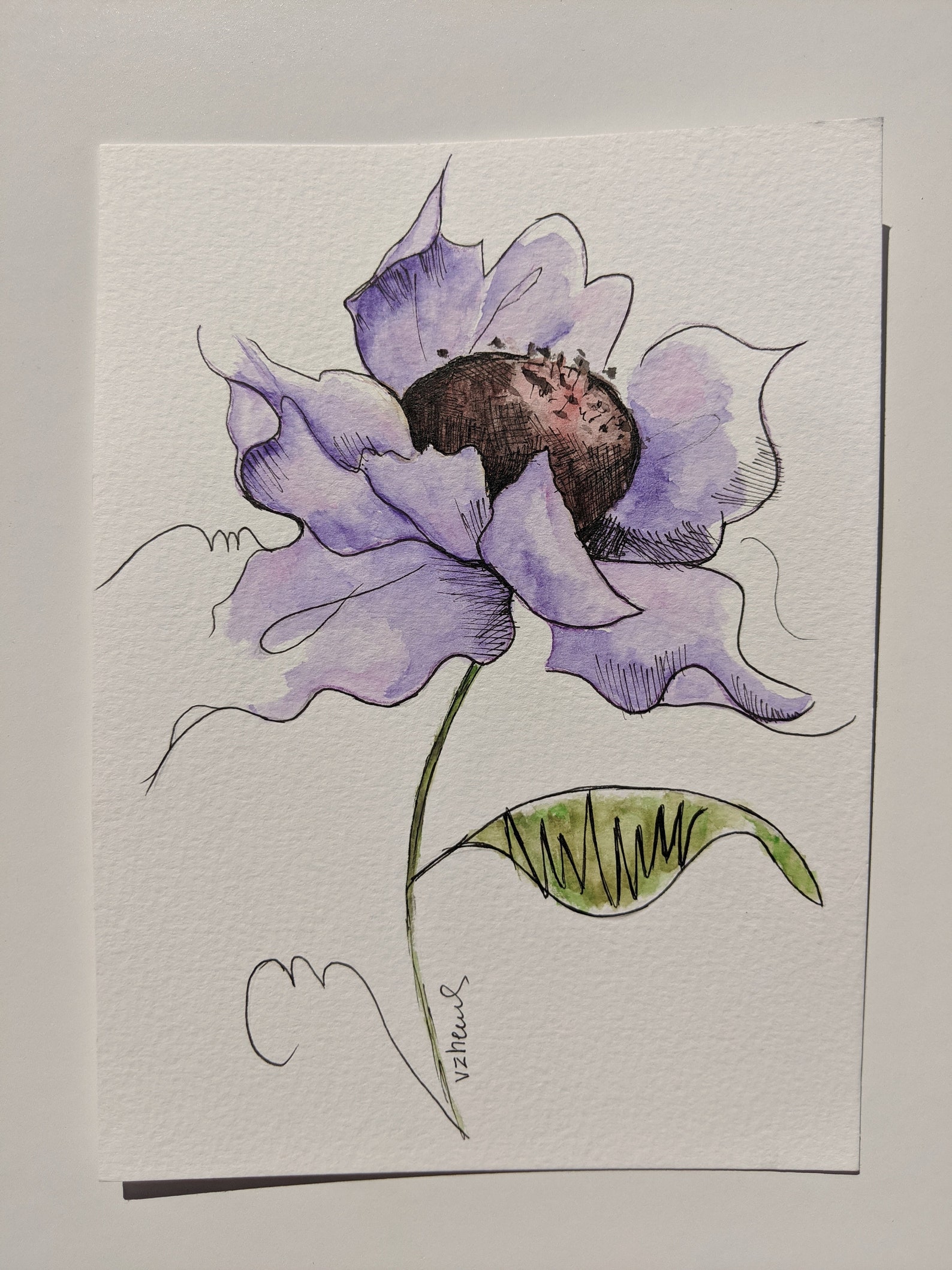 Framed Watercolor Painting Etsy