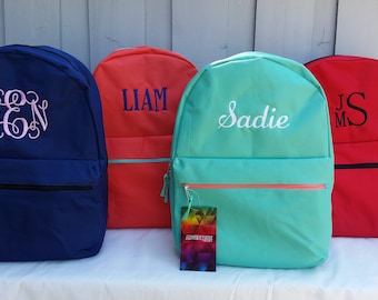 custom book bag