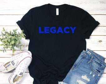 Zeta Phi Beta LEGACY Shirt | Z Phi B Shirt | Greek T Shirts | Zeta Phi Beta Sorority Shirt
