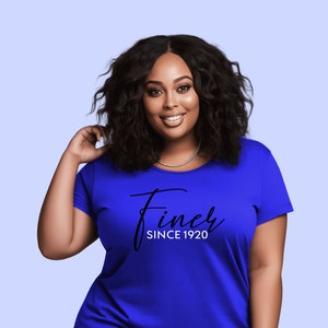 Zeta Blue Phi Beta 1920 Sorority Rush Big Little College Tee Zeta Blue Phi Beta 1920 Sorority Rush Big Little College Tee