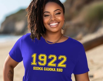 Sigma Gamma Rho 1922 Sorority T-Shirt