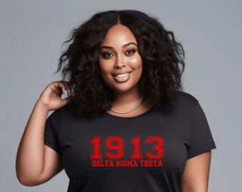 Delta Sigma Theta 1913 Shirt | DST Shirt | Sorority T Shirts |Delta Sigma Theta Sorority Shirt