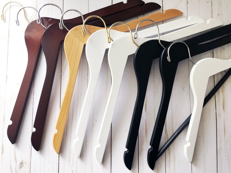 Bridesmaid Hangers Wedding Hangers Bride Hanger Personalized Wedding Hanger Bride Bridal Party Hangers Wedding Dress Hangers