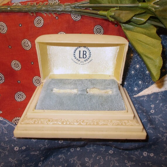 Antique Ring Box, Art Deco, Celluloid Engagement … - image 4