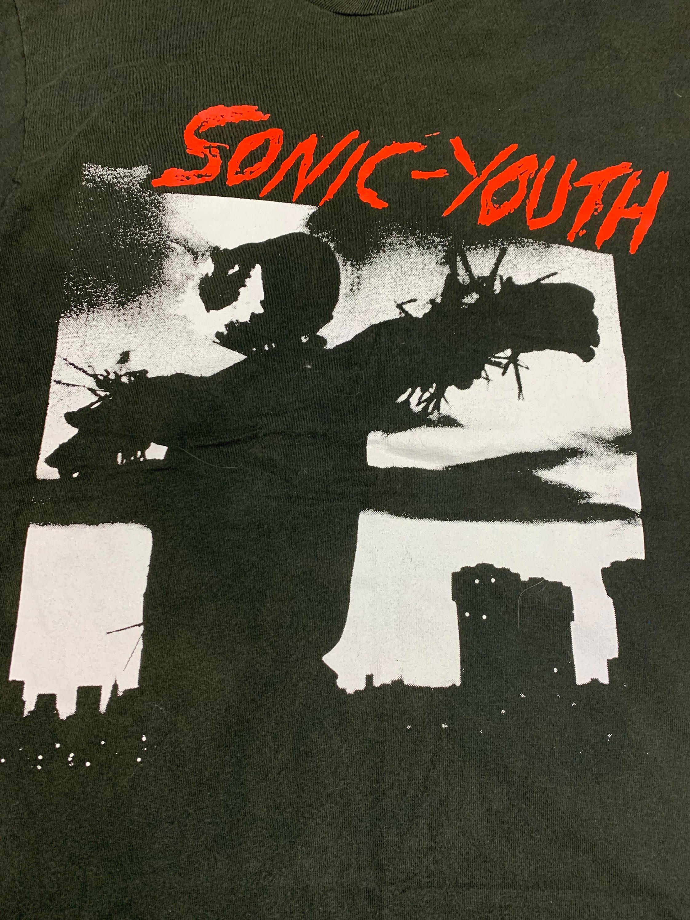 sonic youth bad moon rising t shirt