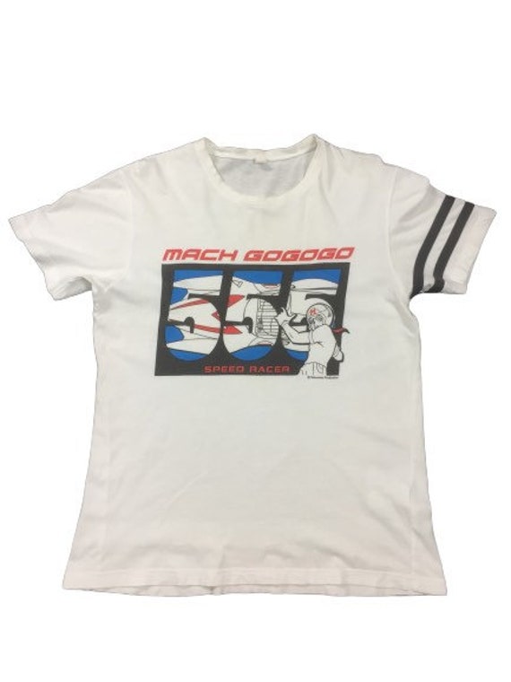 Vintage 90s Speed Racer Mach Gogogo Anime Tee M Size Etsy