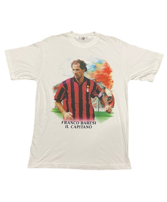 Vintage 90s Legend Ac Milan player Franco Baresi … - image 1