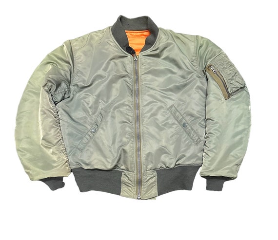 Vntage 60s-70s reproduction flight jacket ma-1 / … - image 1