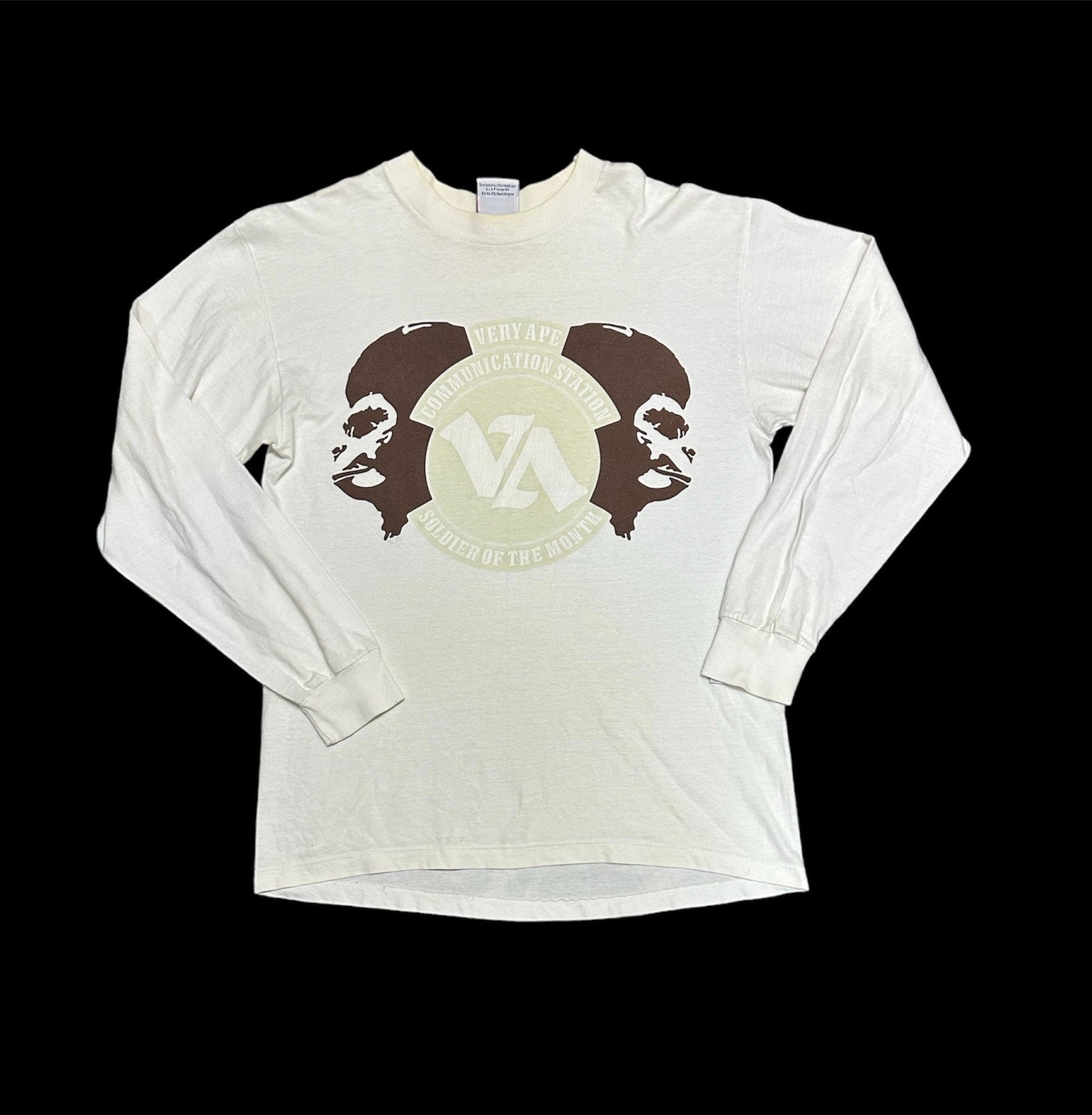 Vintage 90s Very Ape Tee Comunication Station - Etsy Sweden