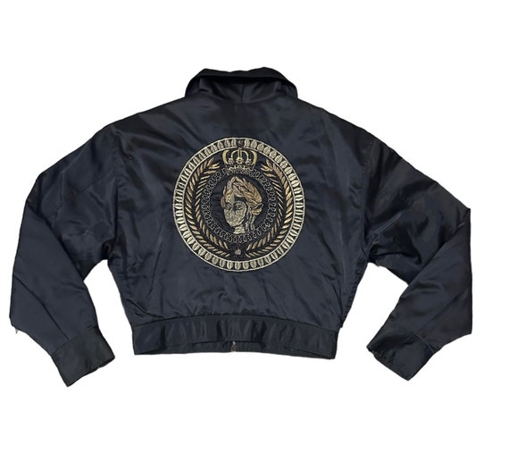 Vintage Versus Gianni versace bomber jacket embro… - image 1