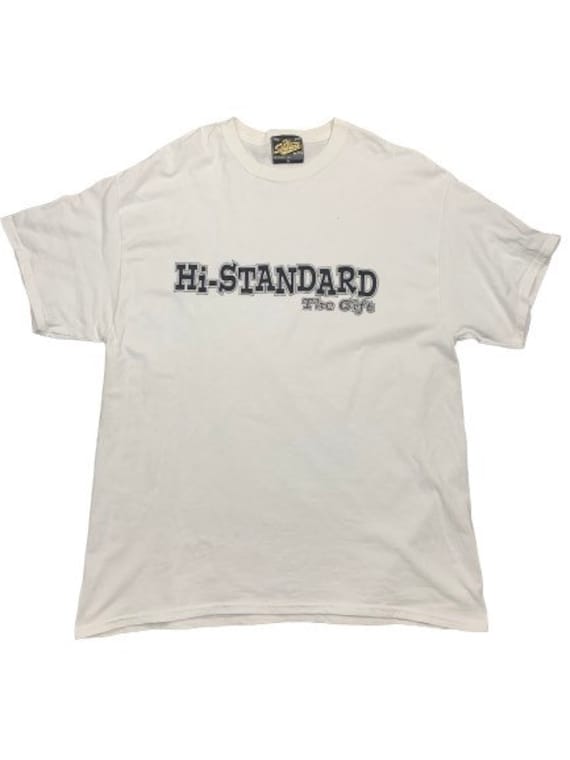 Vintage 90s Hi standard japanesse rock band tee / 