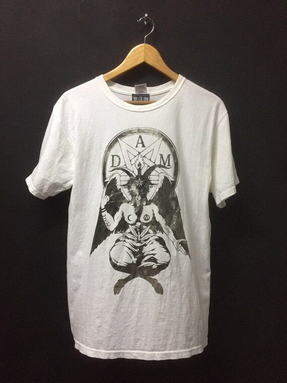 Vintage 90s Anime Drug And Music tee / Medium