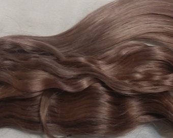 PREMIUM MOHAIR Dark Brown 8/" reborn 1//2 oz