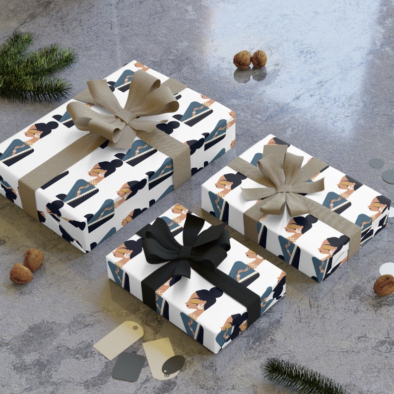 Indian Wedding Gift Wrapping Paper Rolls 1pc Etsy