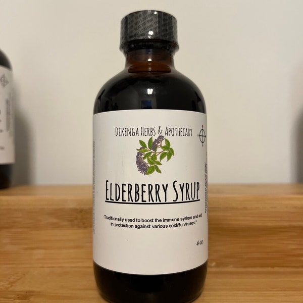 Elderberry Syrup made w/ Alabama Honey