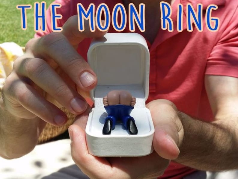 The Moon Ring™© Farting Butt in a Ring Box No Ring SAME DAY SHIPPING Perfect Valentine's Day Gift image 7