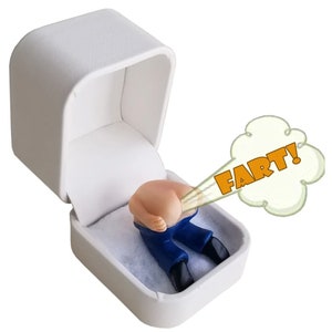 The Moon Ring™© Farting Butt in a Ring Box No Ring SAME DAY SHIPPING Perfect Valentine's Day Gift OG - Vanilla