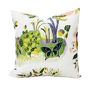 Schumacher Citrus Garden Outdoor Pillow Cover / outdoor pillow / Citrus Garden Garden Pillow Cover